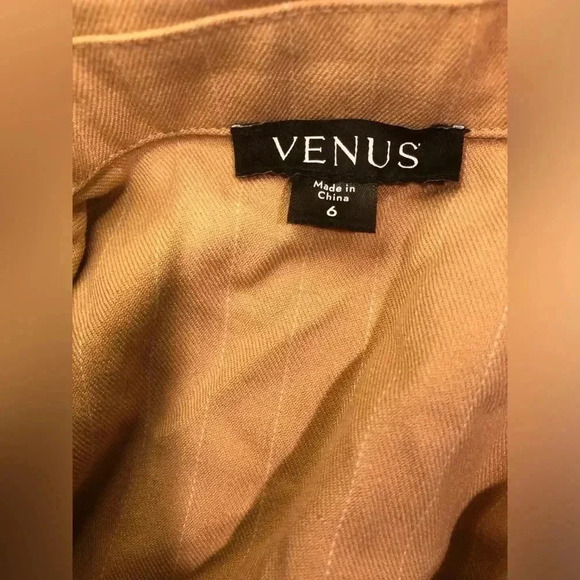 VENUS Tan Crop Sleeveless Top size 6 - Picture 10 of 15